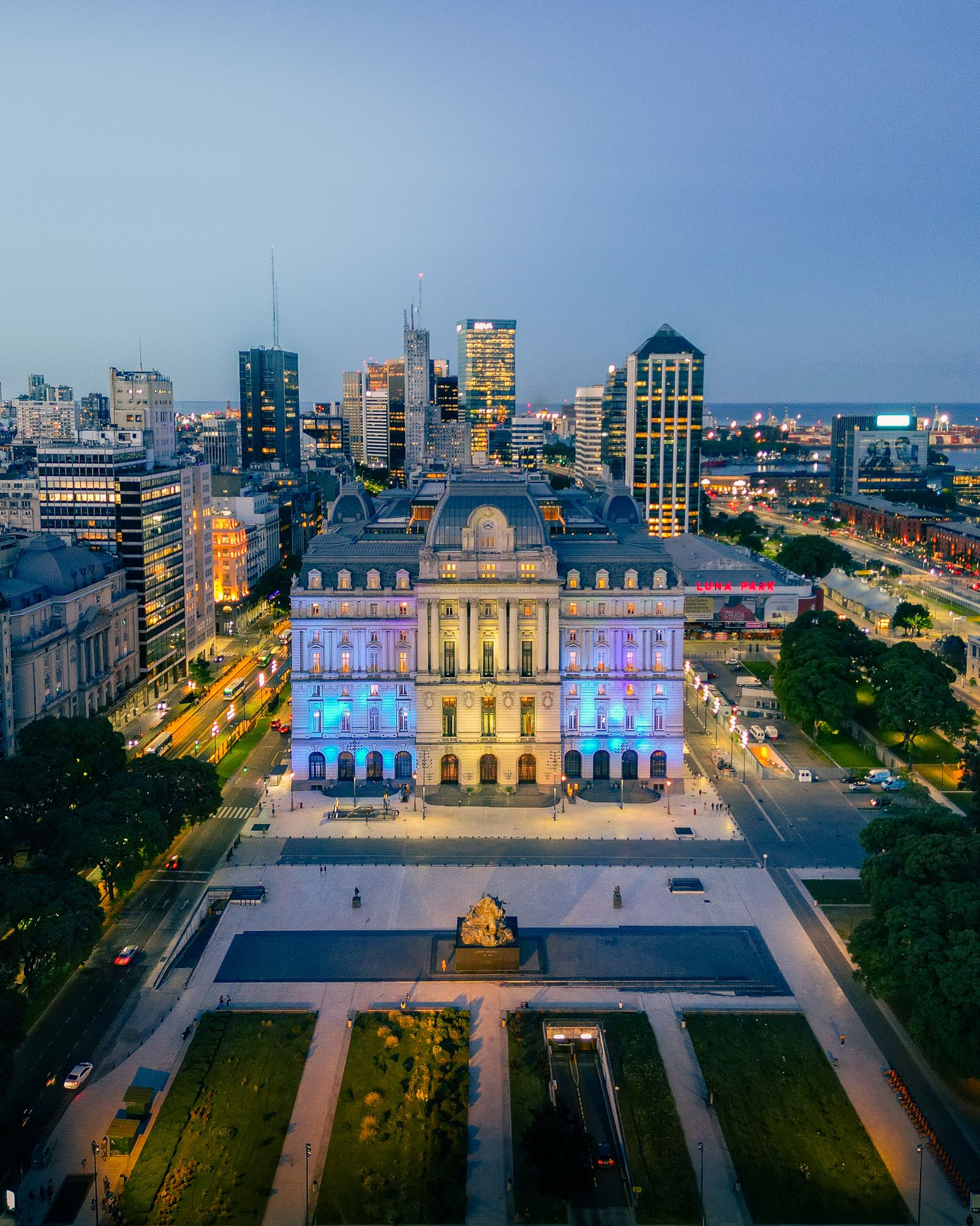 Aerial view of Buenos Aires
