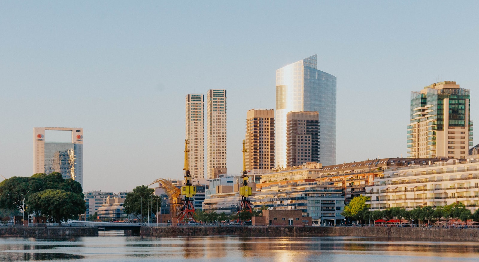 Residential towers in Puerto Madero, Buenos Aires